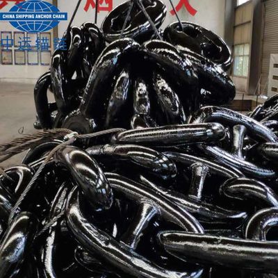 El SIGC aprobó negro de la fábrica pintó cadenas costeras del amarre de R3S